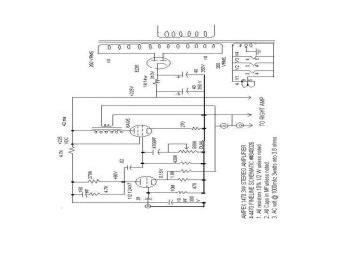 Ampex 1470 ;3 Watts schematic circuit diagram